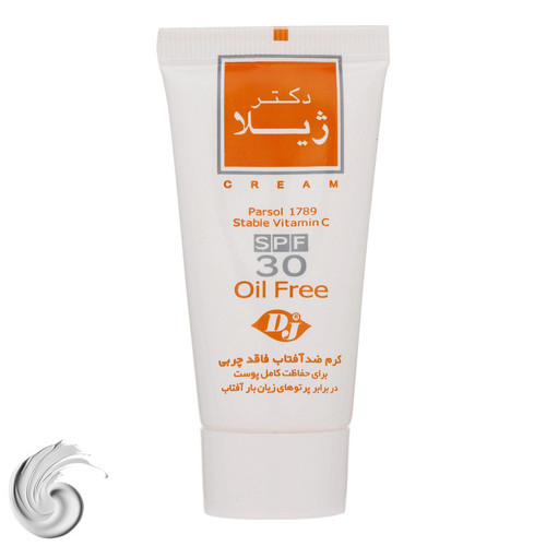 کرم ضد آفتاب و ضد چروک بیرنگ دکتر ژیلا، Spf 30، مدل Parsol 1789، مناسب پوستهای چرب و مختلط با حجم 65 میلیلیتر، محافظتکننده در برابر اشعههای UVA و UVB، ضد پیری، دارای فرمولاسیون فاقد چربی، ویتامینهای C و E، با ماندگاری 2 ساعته