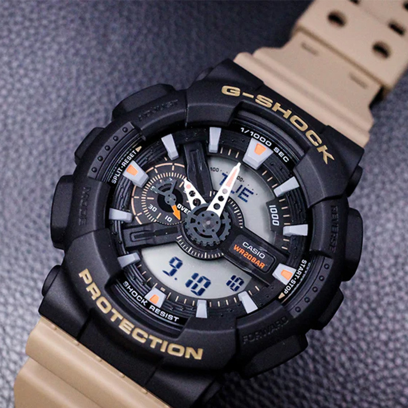 ساعت مچی عقربهای کوارتز مردانه کاسیو مدل GA-110TU-1A5DR