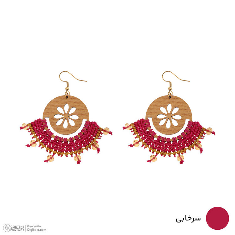 گوشواره دست دوز زنانه بومی مدل 003