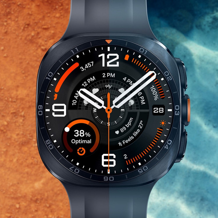 ساعت هوشمند 47 میلیمتری سامسونگ مدل Galaxy Watch Ultra 2 با بند لاستیکی