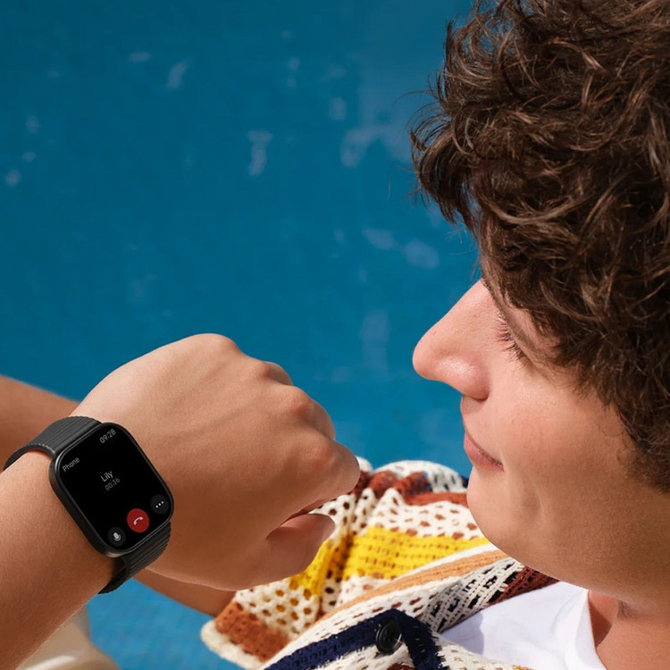 ساعت هوشمند 47 میلیمتری شیائومی مدل Redmi Watch 6 Lite با بند سیلیکونی، سازگار با اندروید 8.0 به بالا و iOS 14 به بالا