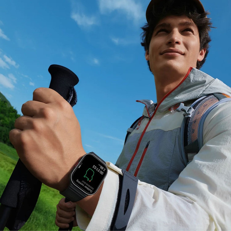 ساعت هوشمند 47 میلیمتری شیائومی مدل Redmi Watch 6 Lite با بند سیلیکونی، سازگار با اندروید 8.0 به بالا و iOS 14 به بالا