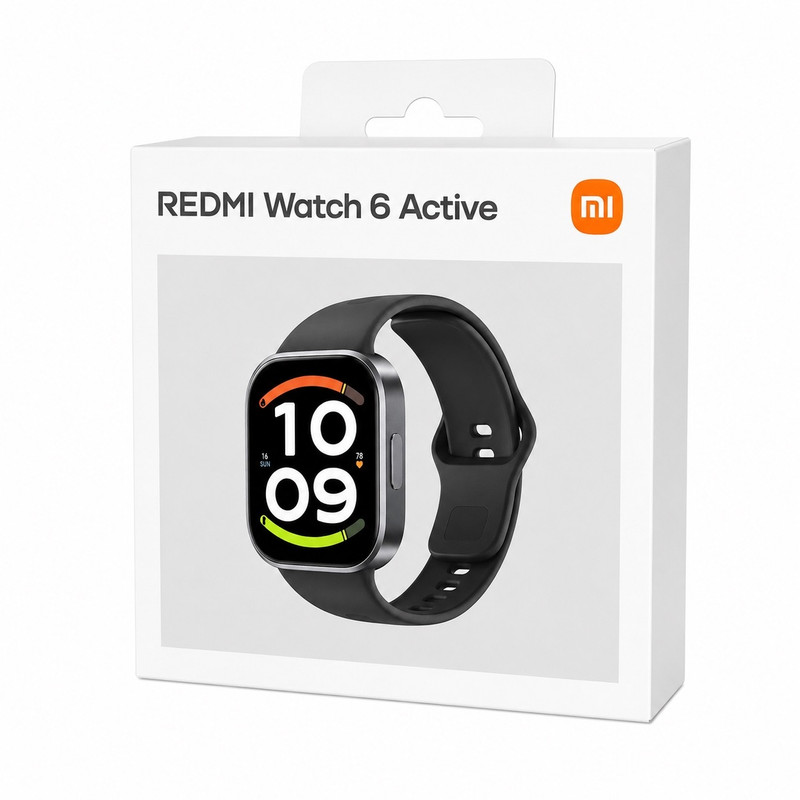 ساعت هوشمند 46 میلی متری شیائومی مدل Redmi Watch 6 active با بند پلاستیکی