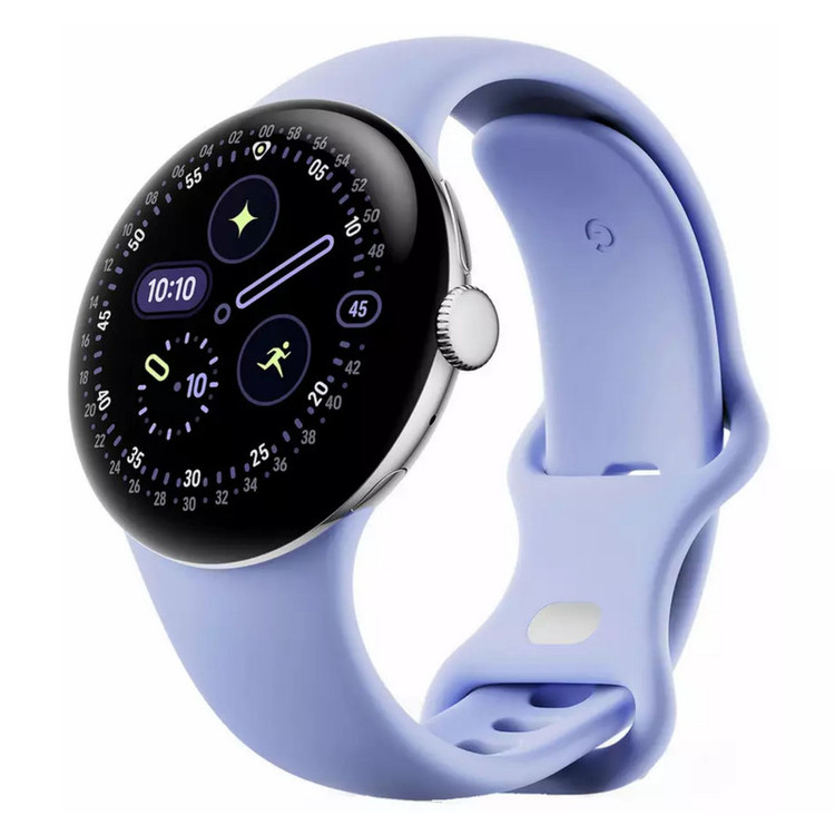 ساعت هوشمند 41 میلیمتری گوگل مدل Pixel Watch 4 با بند سیلیکونی