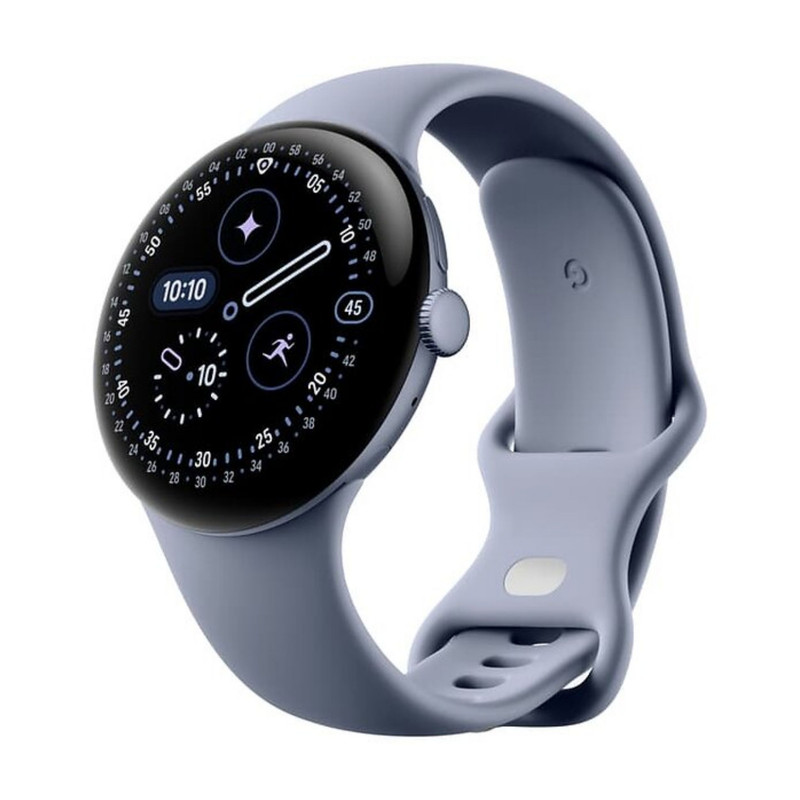 ساعت هوشمند 41 میلیمتری گوگل مدل Pixel Watch 4 با بند سیلیکونی