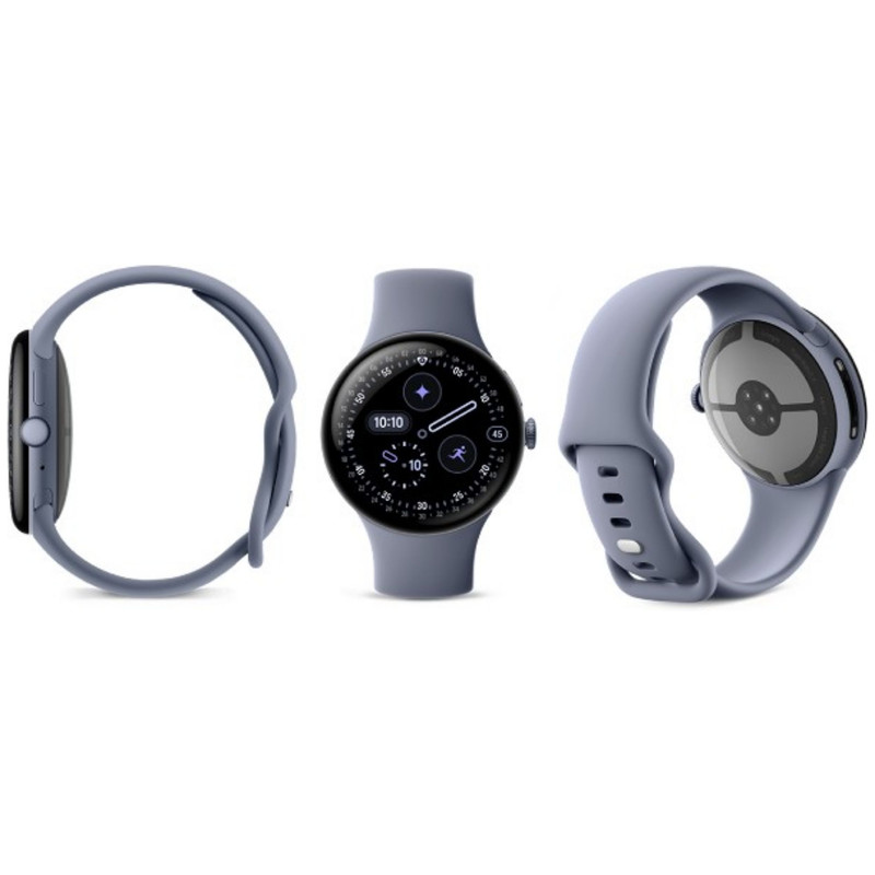 ساعت هوشمند 41 میلیمتری گوگل مدل Pixel Watch 4 با بند سیلیکونی
