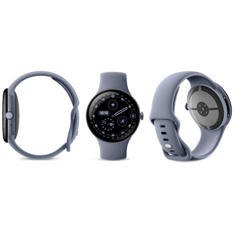 ساعت هوشمند 41 میلیمتری گوگل مدل Pixel Watch 4 با بند سیلیکونی