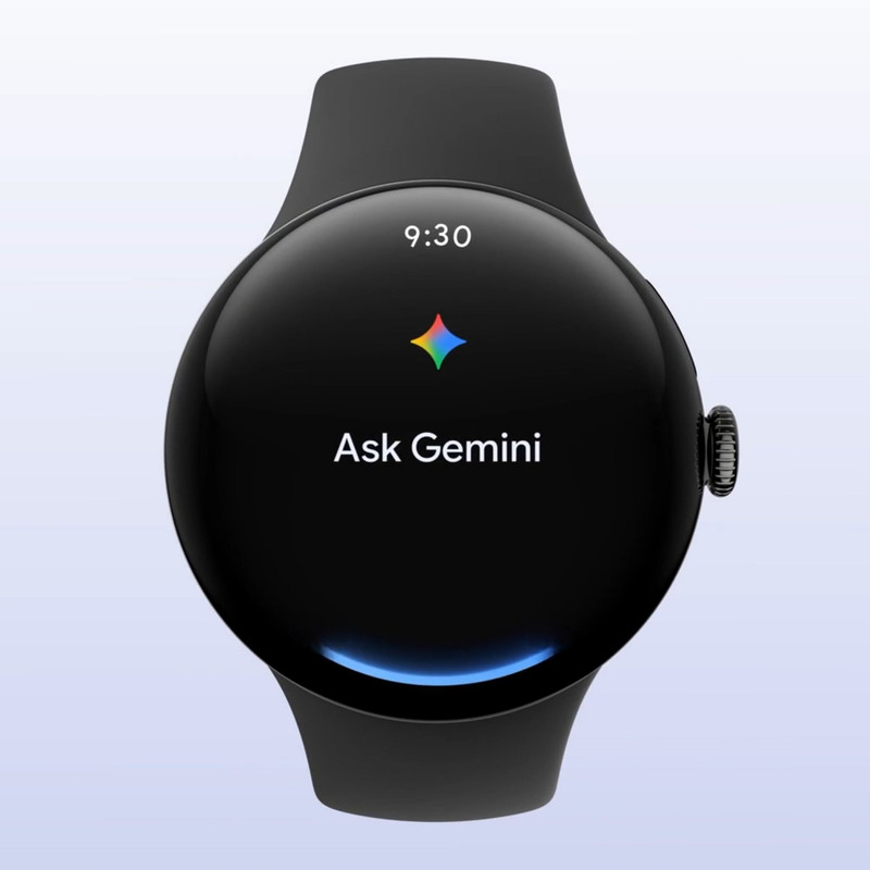 ساعت هوشمند 41 میلیمتری گوگل مدل Pixel Watch 4 با بند سیلیکونی
