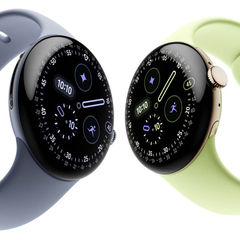 ساعت هوشمند 41 میلیمتری گوگل مدل Pixel Watch 4 با بند سیلیکونی
