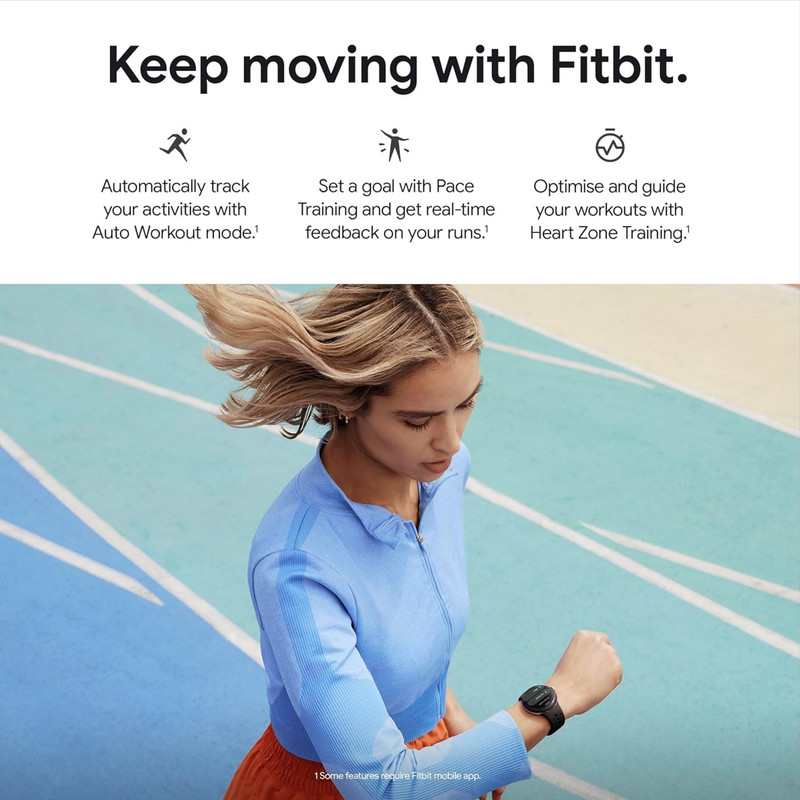 ساعت هوشمند 41 میلیمتری گوگل مدل Pixel Watch 2 با بند سیلیکونی