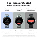 ساعت هوشمند 41 میلیمتری گوگل مدل Pixel Watch 2 با بند سیلیکونی