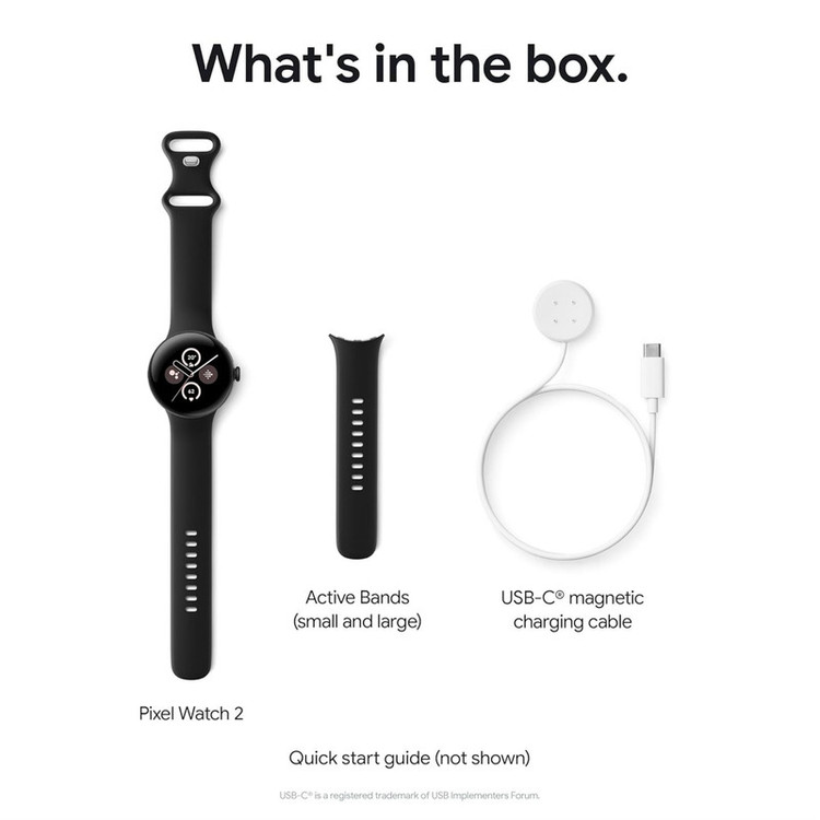 ساعت هوشمند 41 میلیمتری گوگل مدل Pixel Watch 2 با بند سیلیکونی