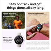 ساعت هوشمند 41 میلیمتری گوگل مدل Pixel Watch 2 با بند سیلیکونی
