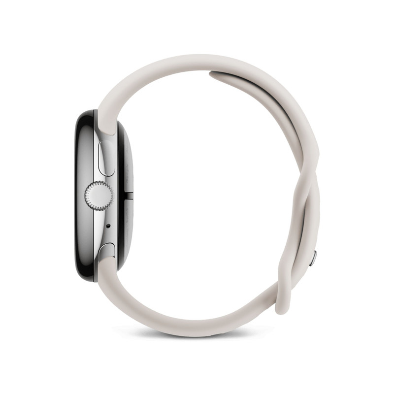 ساعت هوشمند 45 میلیمتری گوگل مدل Pixel Watch 3 با بند سیلیکونی