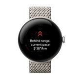 ساعت هوشمند 45 میلیمتری گوگل مدل Pixel Watch 3 با بند سیلیکونی