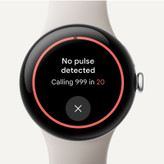 ساعت هوشمند 45 میلیمتری گوگل مدل Pixel Watch 3 با بند سیلیکونی