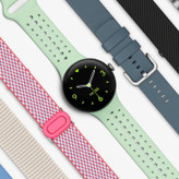 ساعت هوشمند 45 میلیمتری گوگل مدل Pixel Watch 3 با بند سیلیکونی