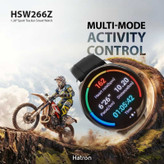 ساعت هوشمند 1.38 اینچی هترون مدل HSW266Z با بند سیلیکونی
