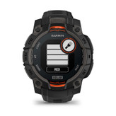 ساعت هوشمند 45 میلیمتری گارمین مدل Instinct 3 Solar با بند سیلیکونی