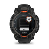 ساعت هوشمند 45 میلیمتری گارمین مدل Instinct 3 Solar با بند سیلیکونی