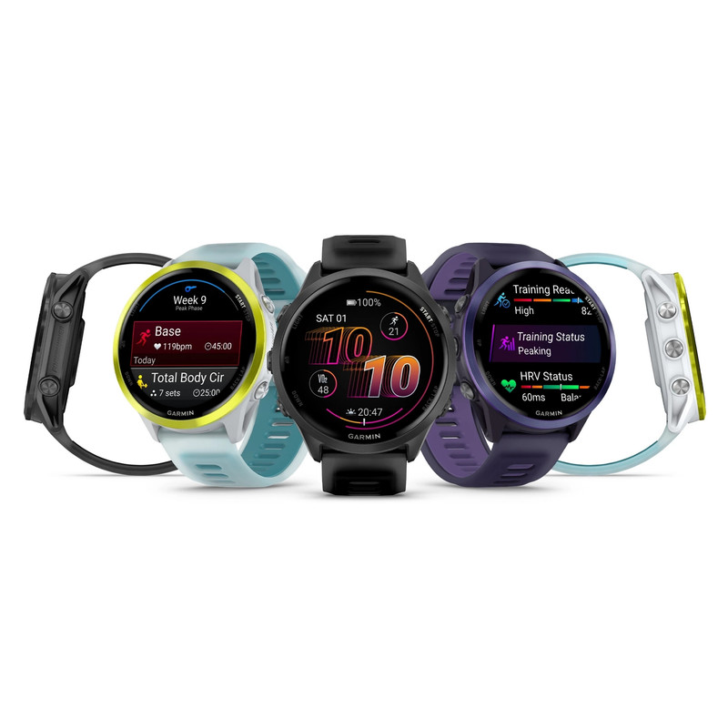 ساعت هوشمند 47 میلیمتری گارمین مدل Forerunner 570 با بند سیلیکونی