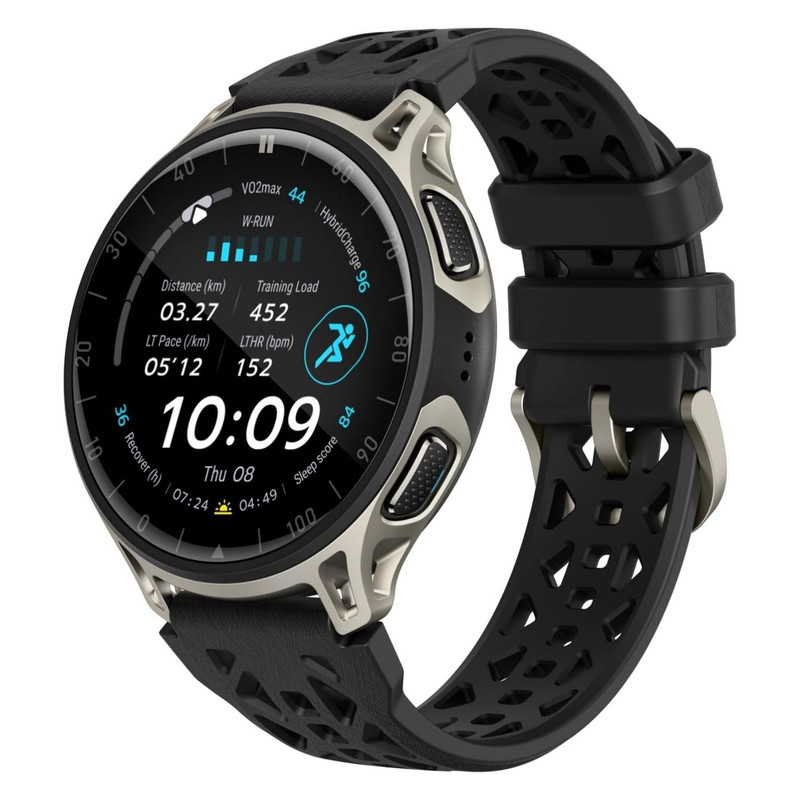 ساعت هوشمند 48 میلیمتری امیزفیت مدل Cheetah 2 Pro با بند سیلیکونی