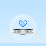 ساعت هوشمند 44 میلیمتری سامسونگ مدل Galaxy Watch 8 با بند پلاستیکی