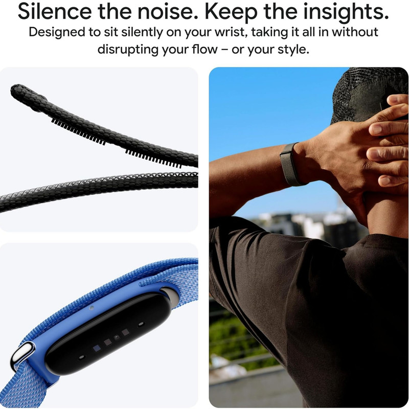 مچ بند هوشمند گوگل مدل Fitbit Air با بند پارچهای