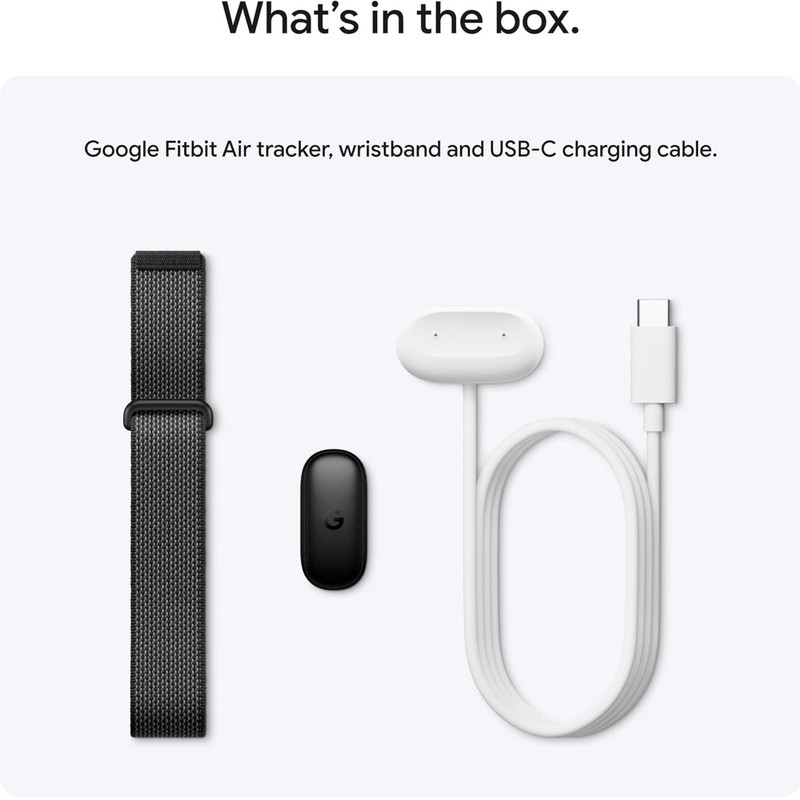مچ بند هوشمند گوگل مدل Fitbit Air با بند پارچهای