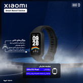 ساعت هوشمند 46 میلیمتری شیائومی مدل Smart Band 9 Active، کنترل موسیقی، کنترل سطح اکسیژن خون، شمارش ضربان قلب، پایش وضعیت خواب، با بند پلاستیکی