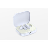 هدفون بلوتوثی شیائومی مدل Redmi Buds 5 با نویز کنسلینگ فعال (ANC)، درگاه شارژ USB Type-C، دارای نشانگر روی محفظه شارژ
