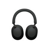 هدفون بیسیم سونی مدل WH-1000XM5 با نویز کنسلینگ فعال (ANC)، درگاه شارژ USB Type-C، دارای 4 میکروفون با فناوری Beamforming، پشتیبانی از دستیار صوتی، قابلیت اتصال همزمان به دو دستگاه