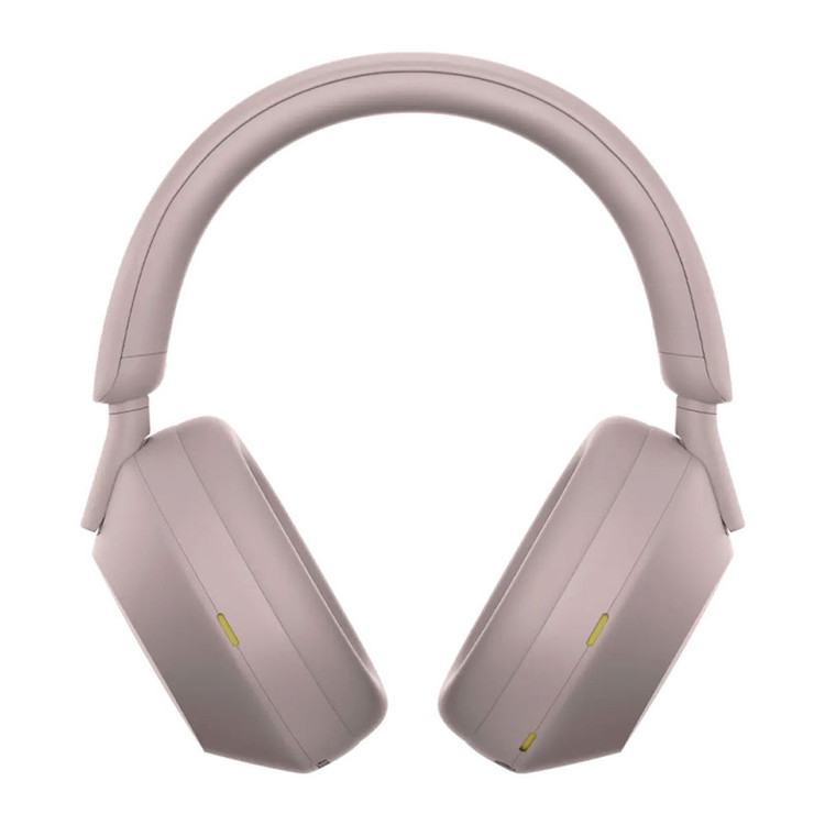 هدفون بیسیم سونی مدل WH-1000XM5 با نویز کنسلینگ فعال (ANC)، درگاه شارژ USB Type-C، دارای 4 میکروفون با فناوری Beamforming، پشتیبانی از دستیار صوتی، قابلیت اتصال همزمان به دو دستگاه