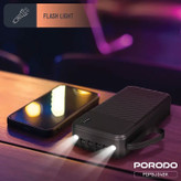 پاوربانک 10.5 وات پرودو مدل Piano PDPBJ34BK ظرفیت 20000 میلیآمپرساعت