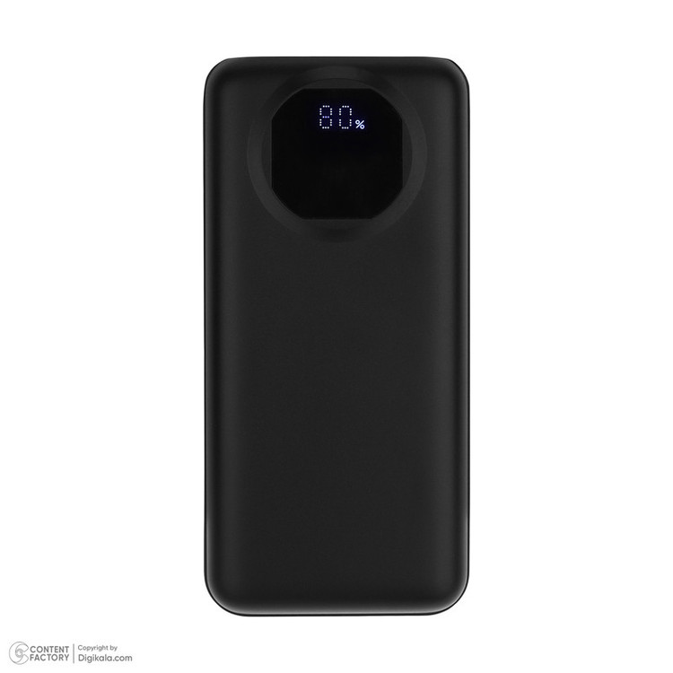 پاوربانک 22.5 وات گرین لاین مدل Nairo ظرفیت 20000 میلیآمپرساعت به همراه کابل تبدیل USB-A به USB-C