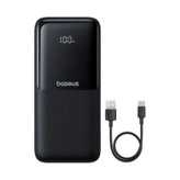 پاوربانک 22 وات بیسوس مدل LIPOW Dual ظرفیت 20000 میلیآمپرساعت به همراه کابل USB-C و لایتنینگ