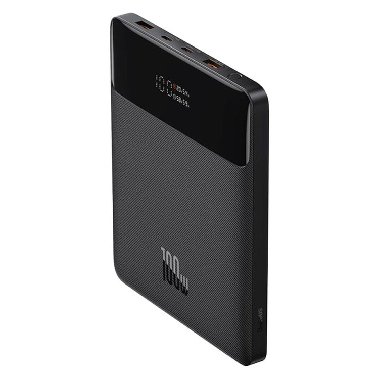 پاوربانک بیسوس مدل BALDE HIGH POWER DIGITAL DISPALY PPBL000201 100W ظرفیت 20000 میلی آمپر ساعت