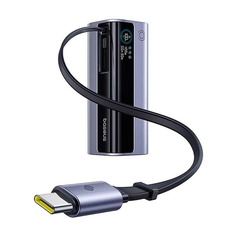 پاوربانک 145 وات بیسوس مدل EnerGeek GR11 ظرفیت 10000 میلی‌آمپرساعت