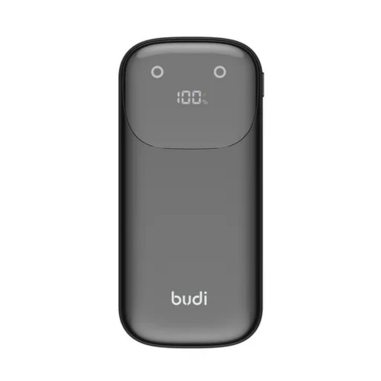 پاوربانک 22.5 وات بودی مدل PB083B1 ظرفیت 10000 میلیآمپرساعت به همراه سه کابل USB-A، USB-C و لایتنینگ