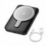 پاوربانک بیسیم 20 وات ونشن مدل FHSL0 ظرفیت 5000 میلیآمپرساعت به همراه کابل تبدیل USB-A به USB-C