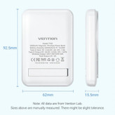 پاوربانک بیسیم 20 وات ونشن مدل FHSL0 ظرفیت 5000 میلیآمپرساعت به همراه کابل تبدیل USB-A به USB-C