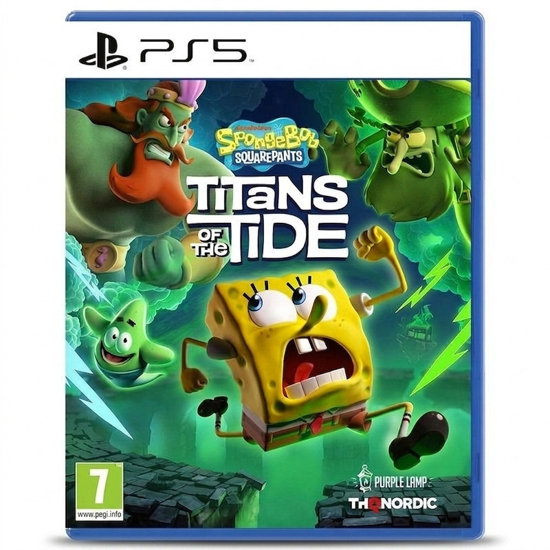بازی SpongeBob SquarePants: Titans of the Tide نسخه استاندارد مخصوص PS5